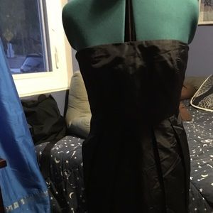 J. Crew Lorelei dress black silk taffeta size 10